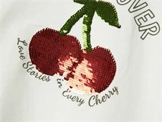 Name It cloud dancer paillet top